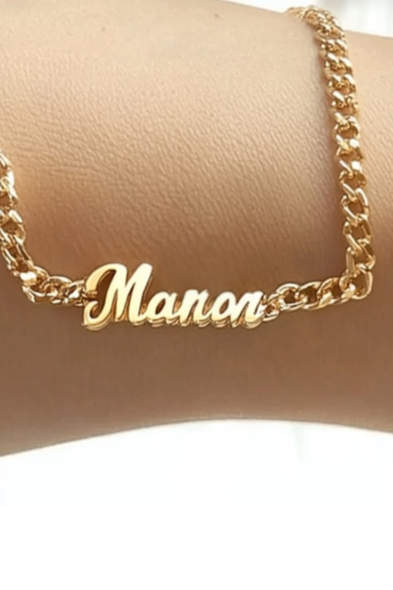 Gold Custom Bracelet