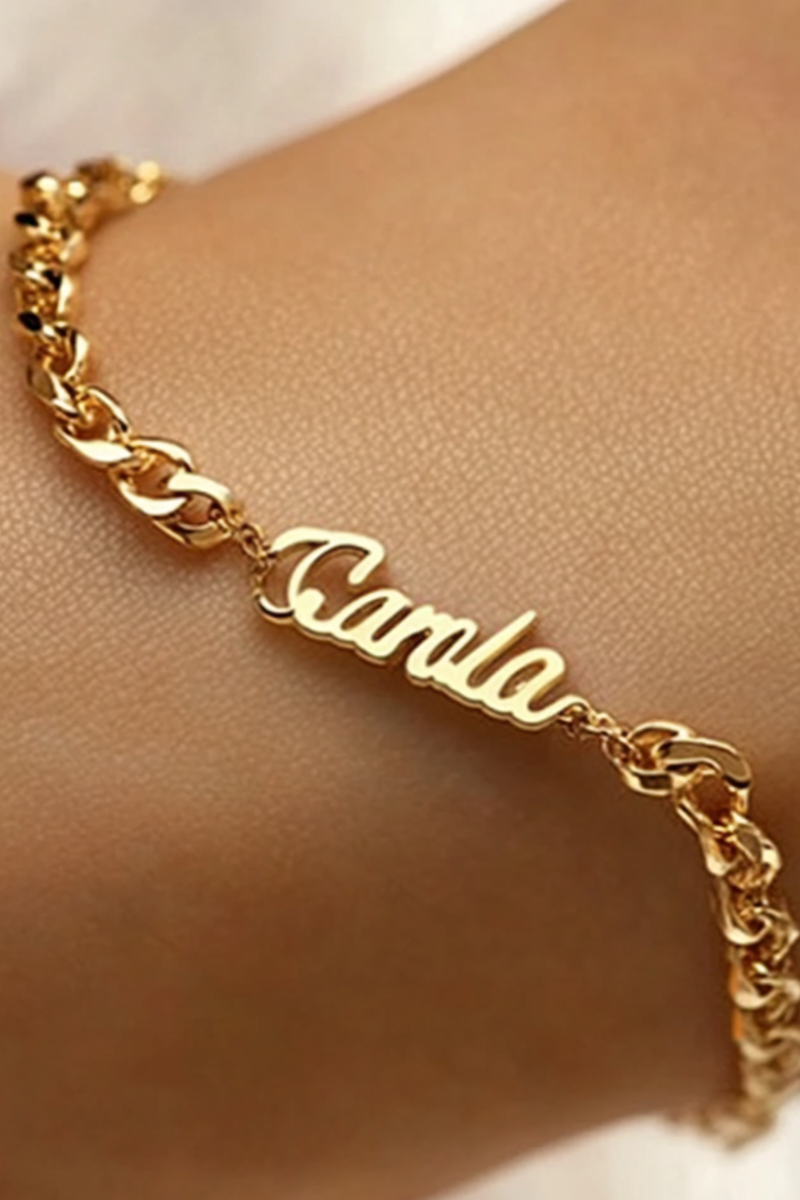 Gold Custom Bracelet