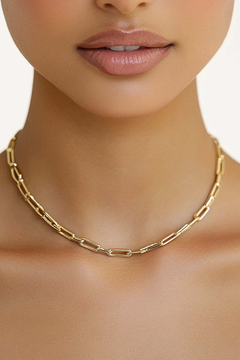 Slim Golden Aura Necklace