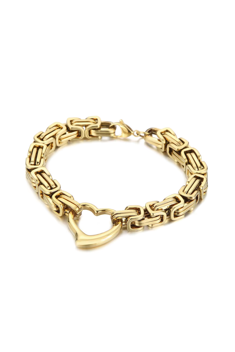 Vintage Heart Bracelet